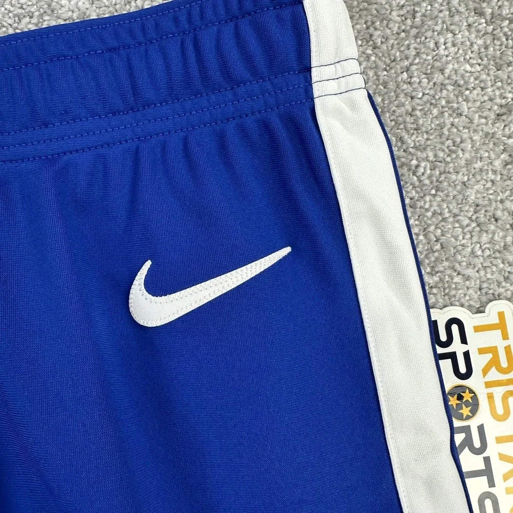 Golden State Warriors Shorts Mens XXL 44 +2 Blue Yellow Basketball Nike Dri Fit